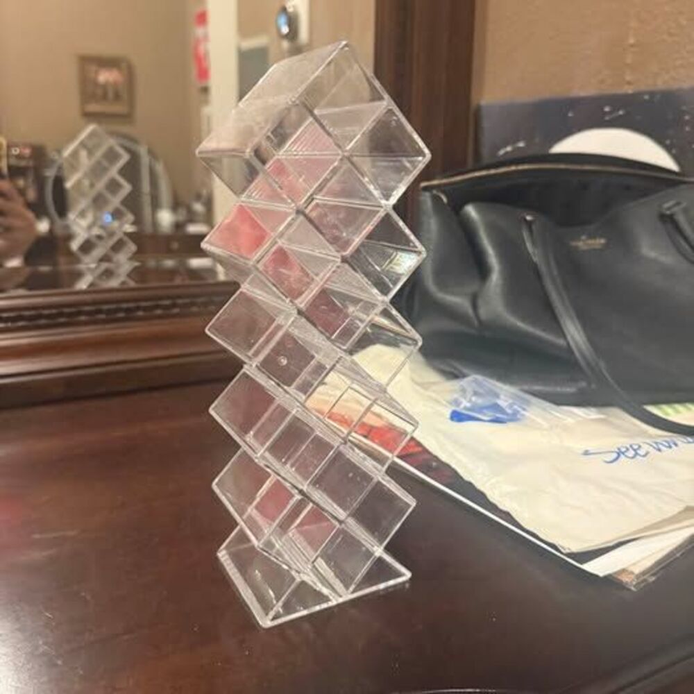 Clear Acrylic Lipstick Organizer